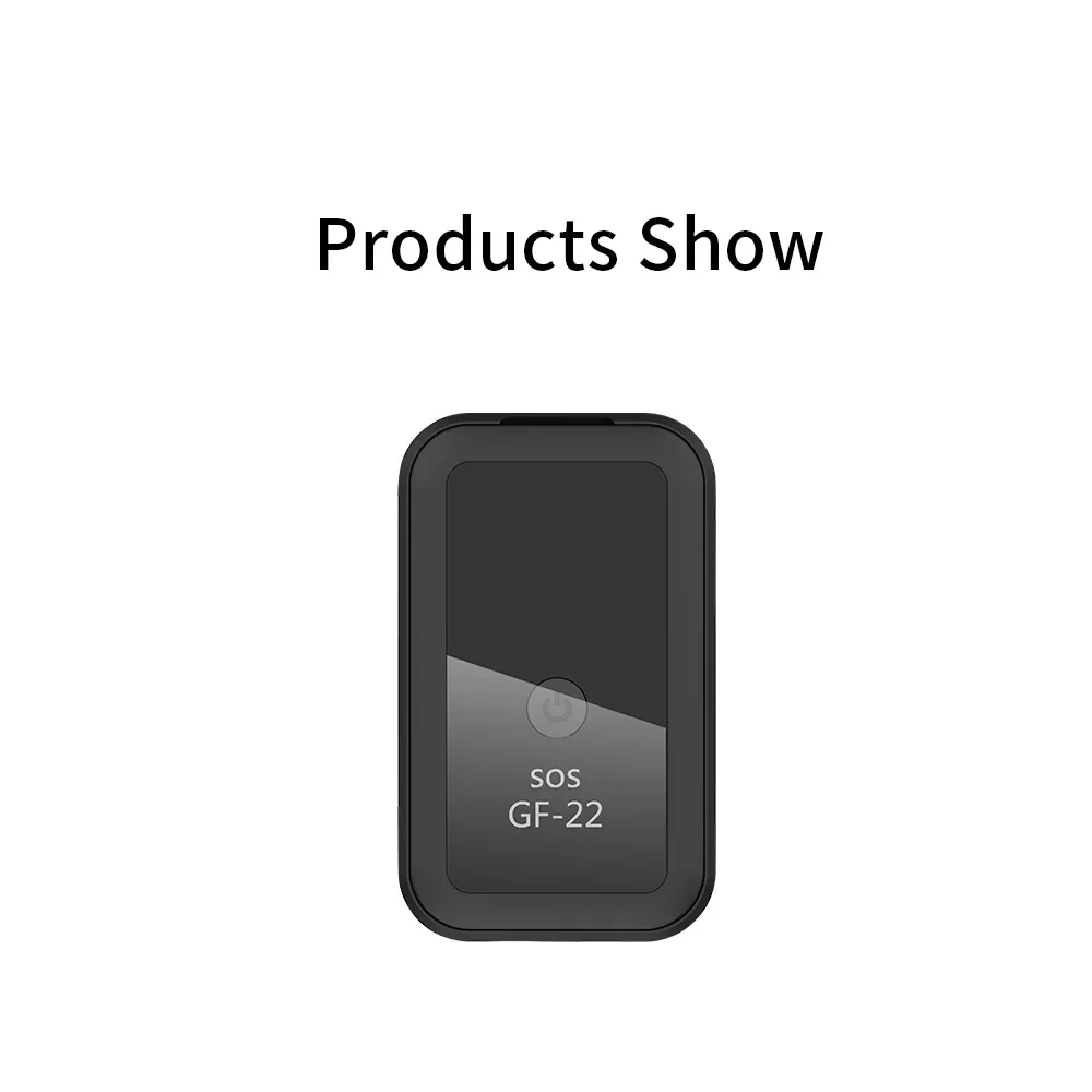 

GF22 автомобильный GPS-трекер, сильное магнитное небольшое устройство отслеживания местоположения