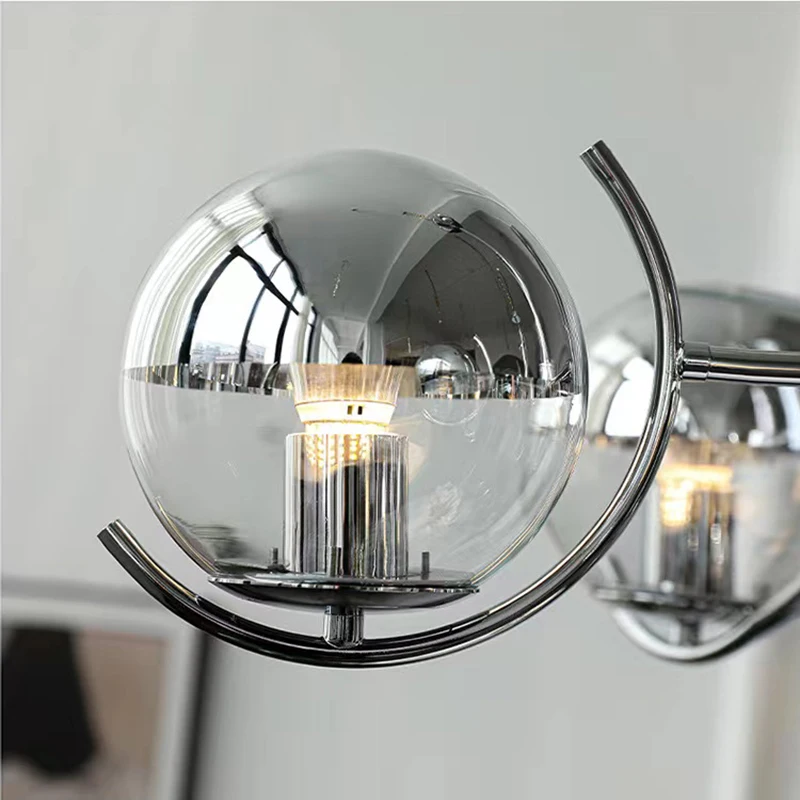 

Wall Lamp 2022 New Trend Nordic Design Glass Bubble Ball LED Dimmable Wall Light for Living Room Decorative Lighting Fixture