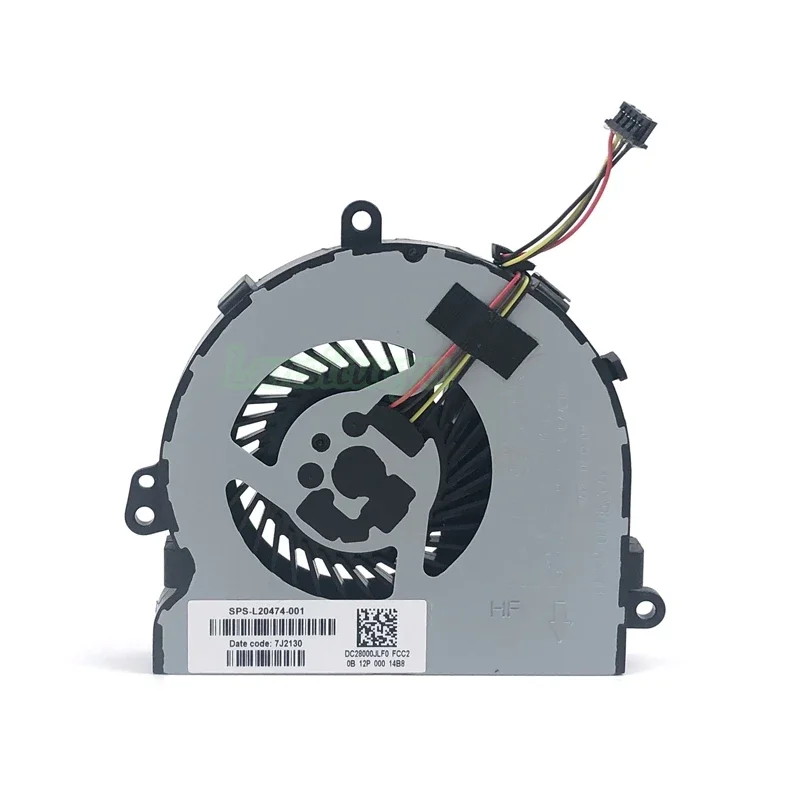 Новый оригинальный вентилятор охлаждения процессора ноутбука для HP 15-DA 15-DB 15-DR