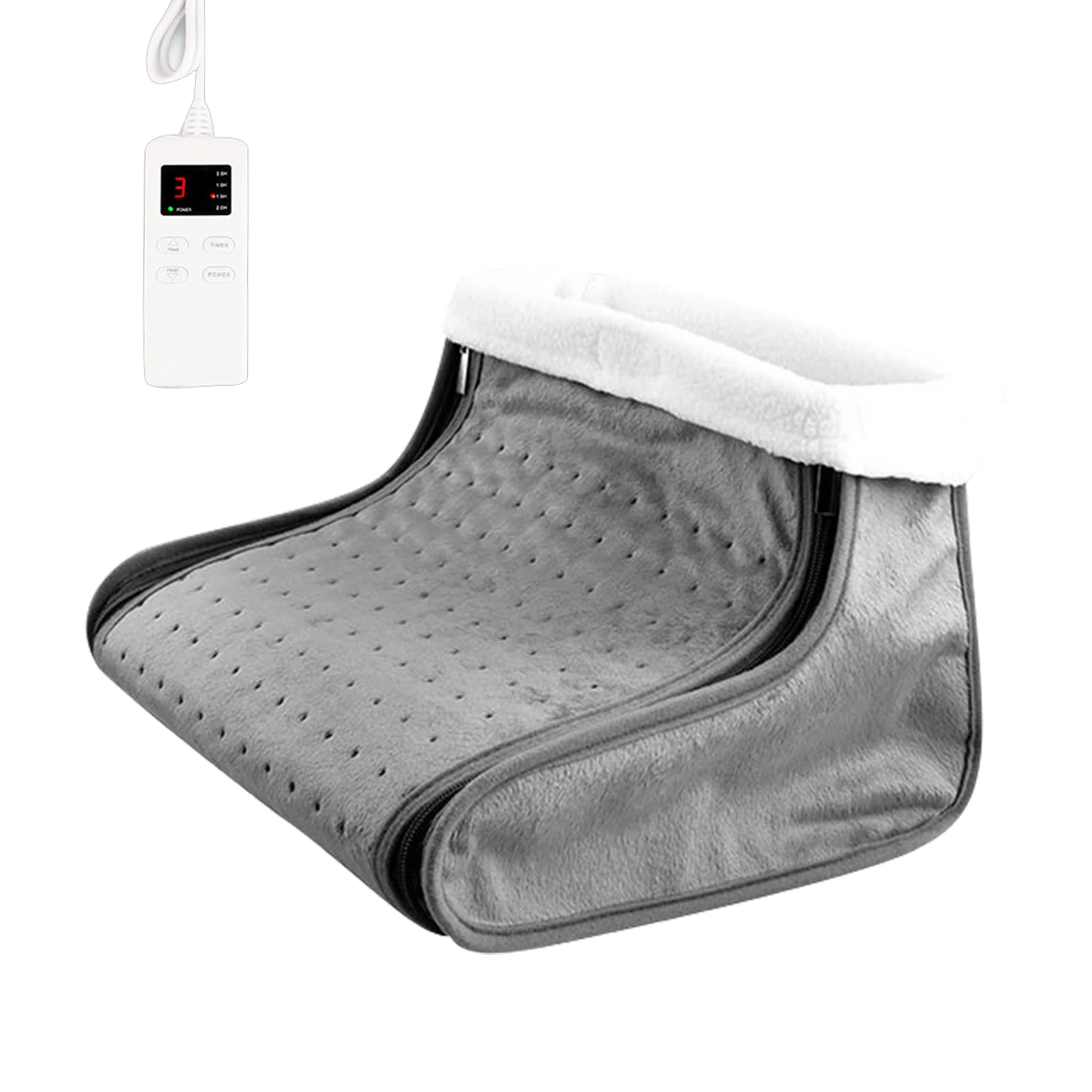 

Подогреватель для ног со съемной вилкой Стандарта Великобритании для мужчин и женщин, электроподогреватель для дома и офиса, зимний, 6 режим...