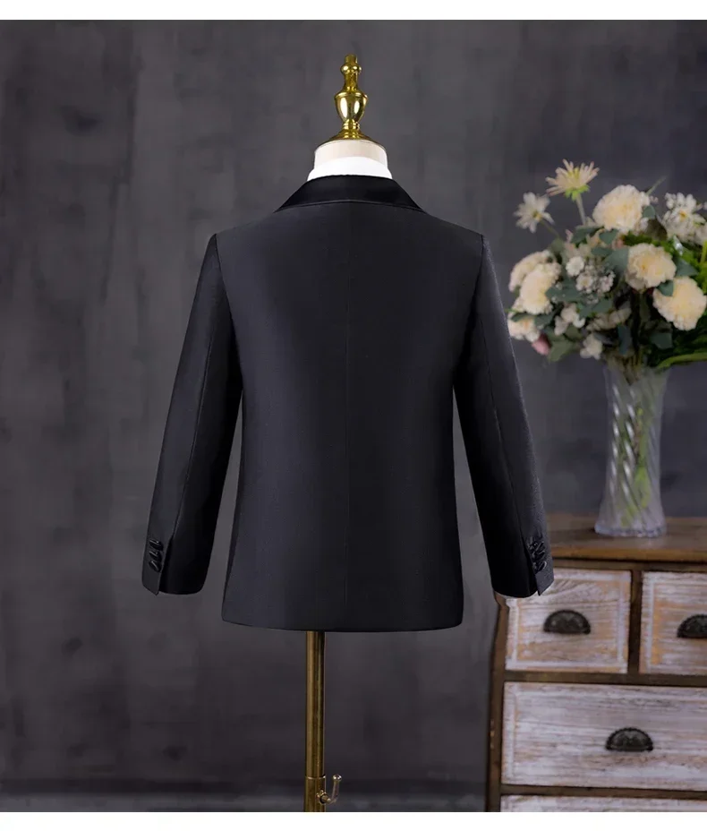 Цветочный костюм для мальчиков с пианино Детский детской фотосъемки церемонии