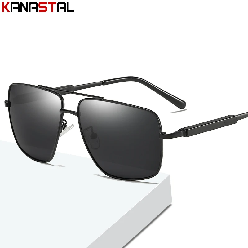 

Мужские поляризационные солнцезащитные очки для женщин и мужчин, солнцезащитные очки с металлической оправой с пружинными дужками, очки ...