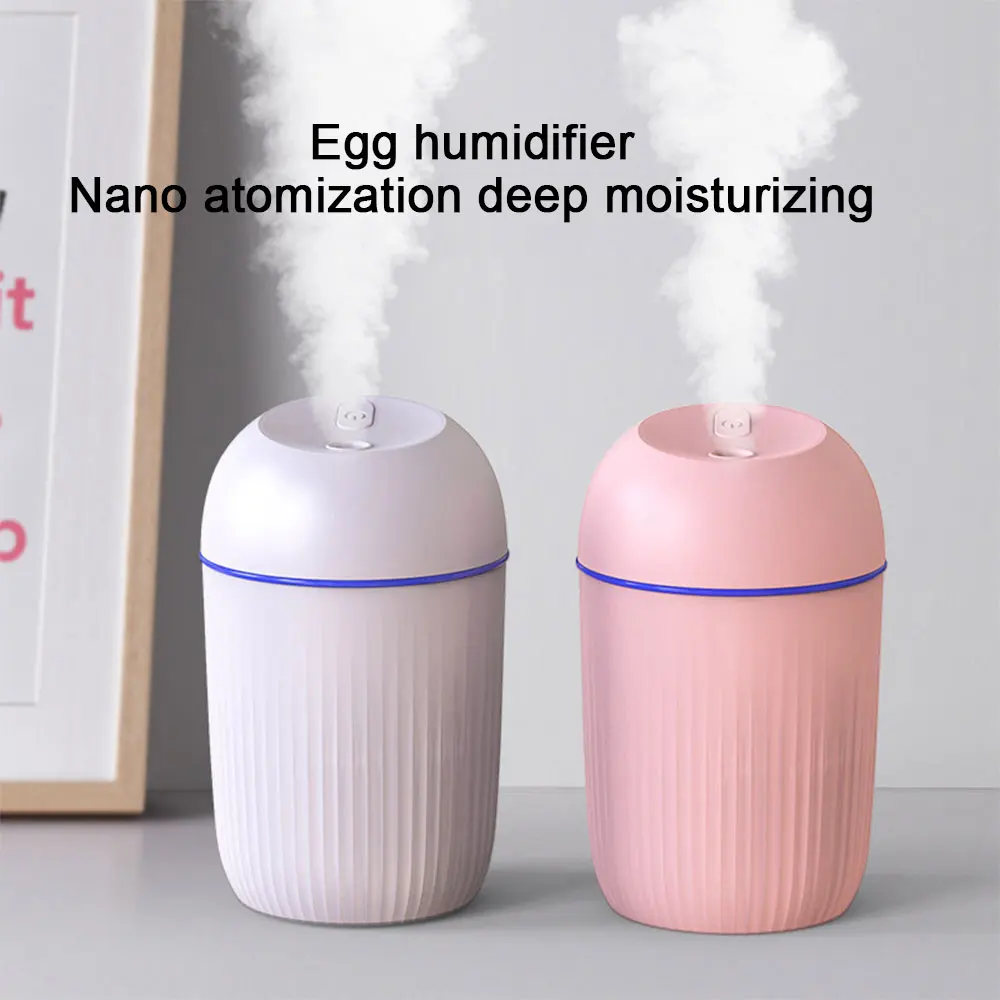 Colorful Night Light with 400Ml Large Capacity Silent Air Humidifier Usb Plug Aroma Diffuser Desktop Table Lamp Home Decor images - 6