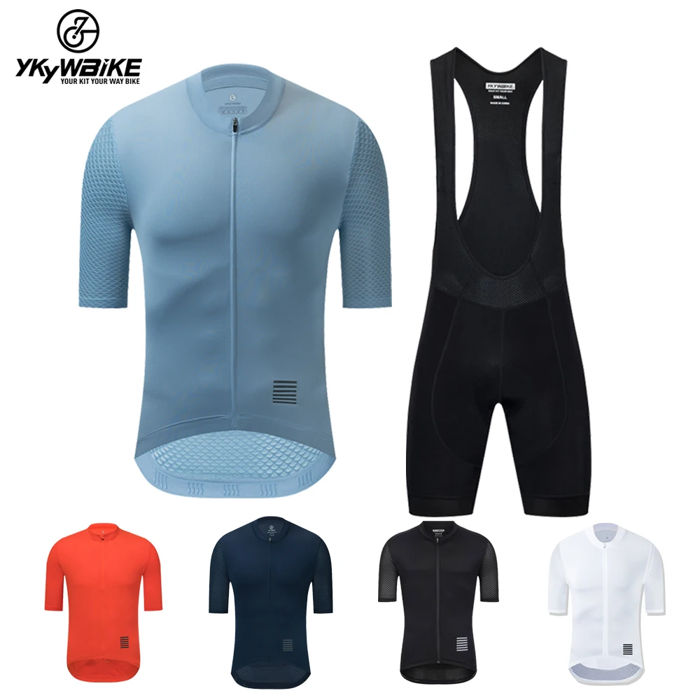 

In Stock Cycling Jersey Set Classic MTB Cycling Bib Shorts Kit Reflective Custom Bike Clothes Bicycle Clothing Maillot Ciclism