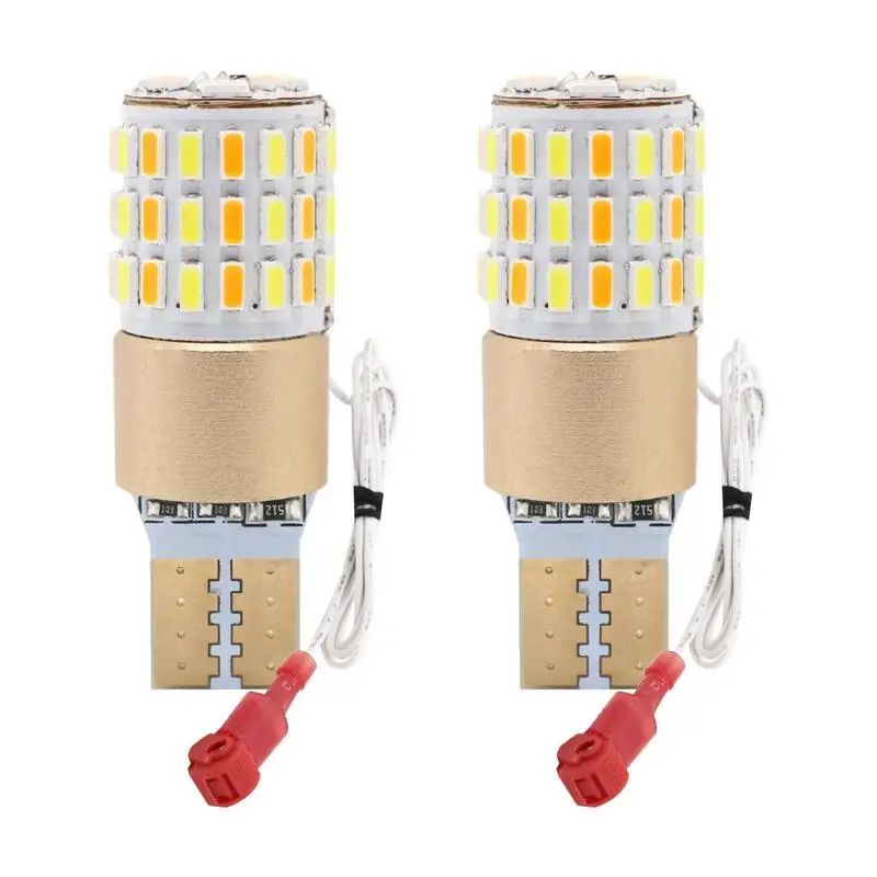 

3W LED Motorcycle Highlight T10 Width Indicator 2 Pcs Auto Interior Instrument Lights Bulb 3014 54 W5W Width Lamps 12V