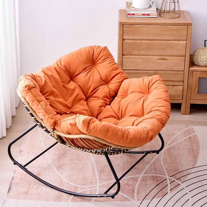 Кресло-качалка для чтения с поддержкой спинки