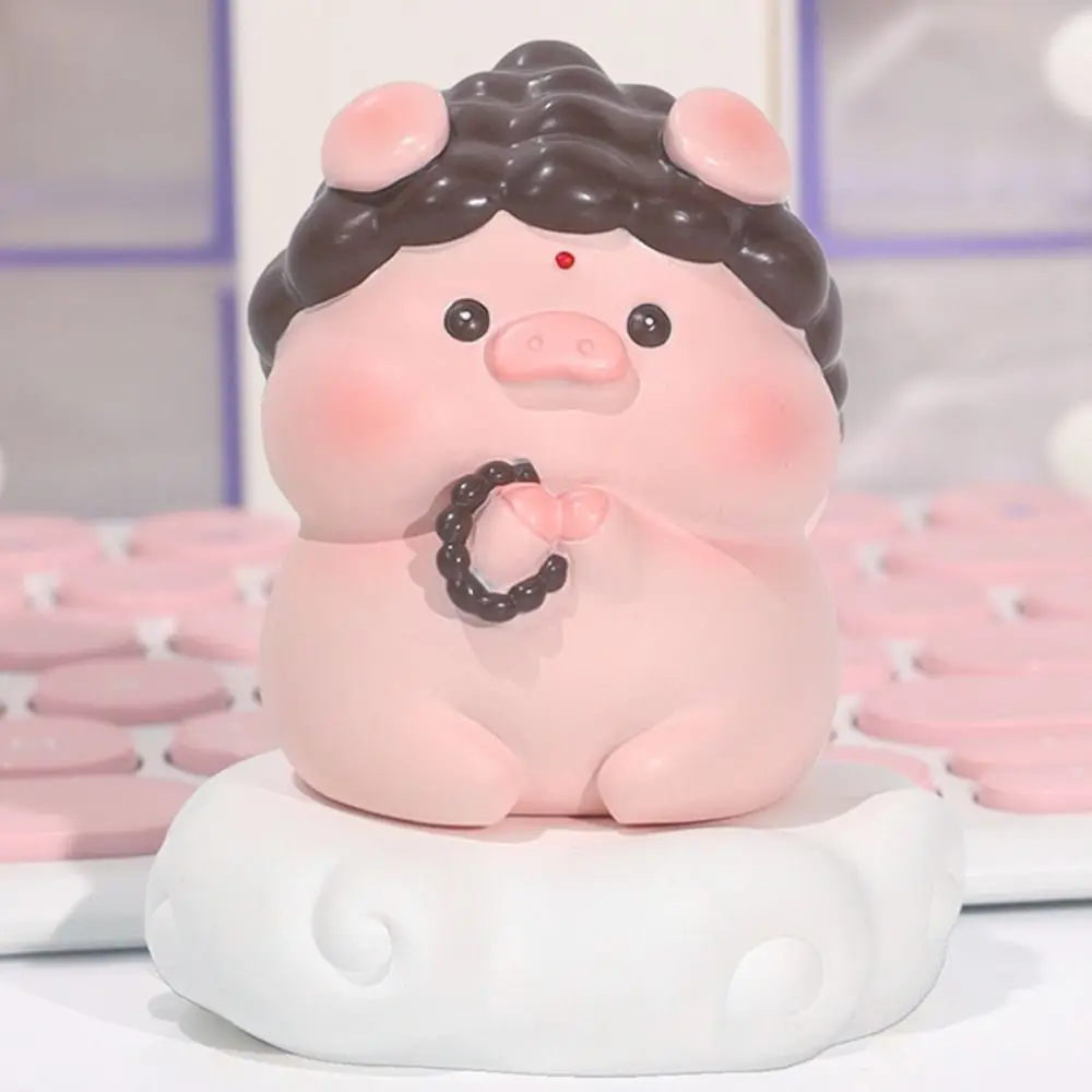 Cos Шакьямуни фигурка из смолы украшения основа лотоса Бог богатства мини-модель