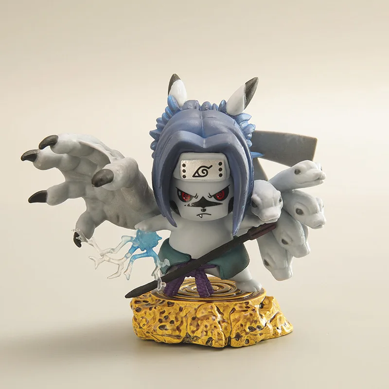 

Uchiha Sasuke Seal of Heaven Naruto Figures Toys Anime Model PVC Action Dolls