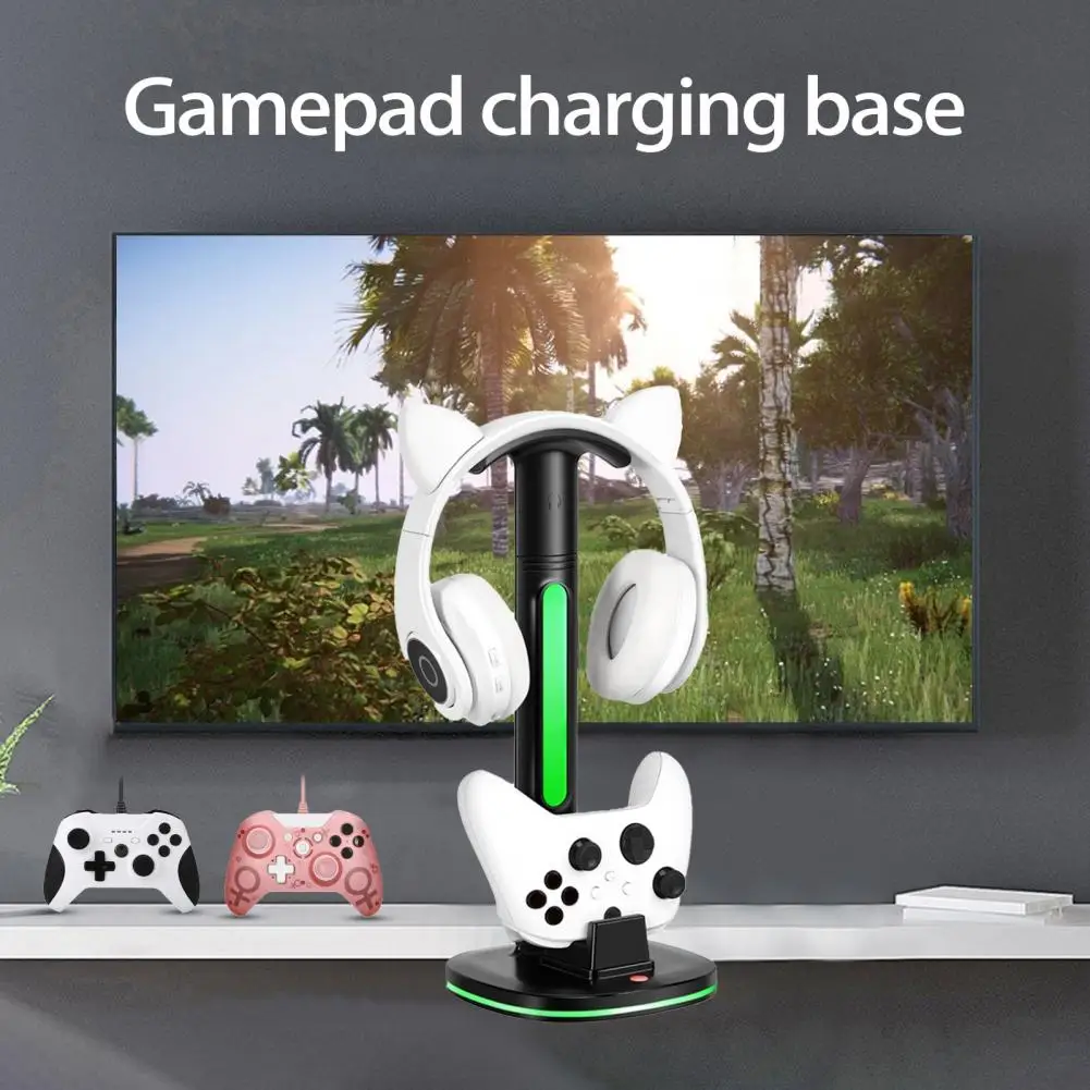 

Game Controller Charger Practical Detachable Plug Play Single Base Gamepad Charge Stand