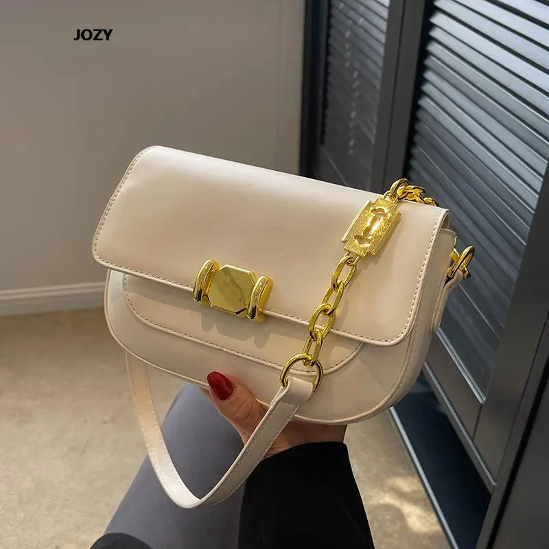 

New Chain Casual Shoulder Bags MultiColour 2023 Luxury Designer Fashion Crossbody For Women Simple Style Summer Classic Handbags