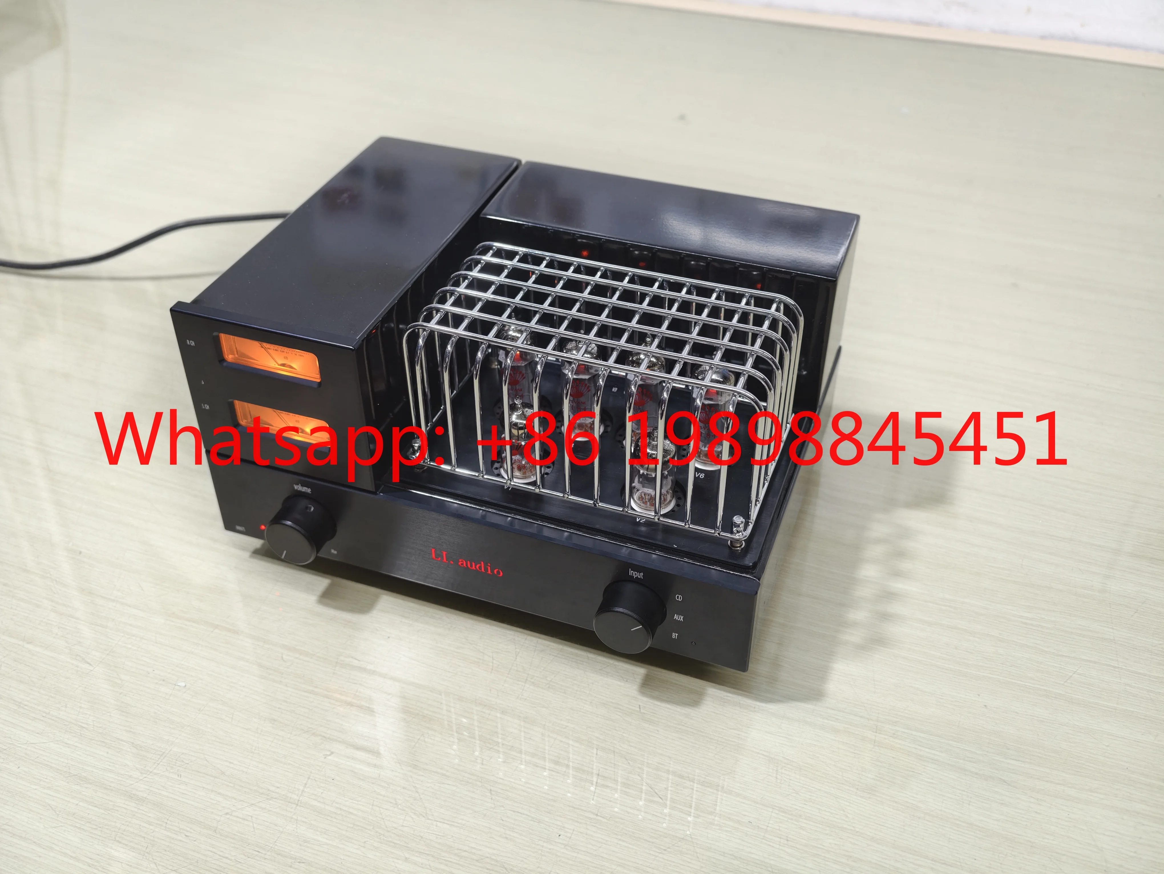 Фото Ламповый усилитель MINI 7 HiFi, 12 Вт*2, стерео, EL84 12AX7, класс А, ультралинейный, профессиональное аудиооборудование №4