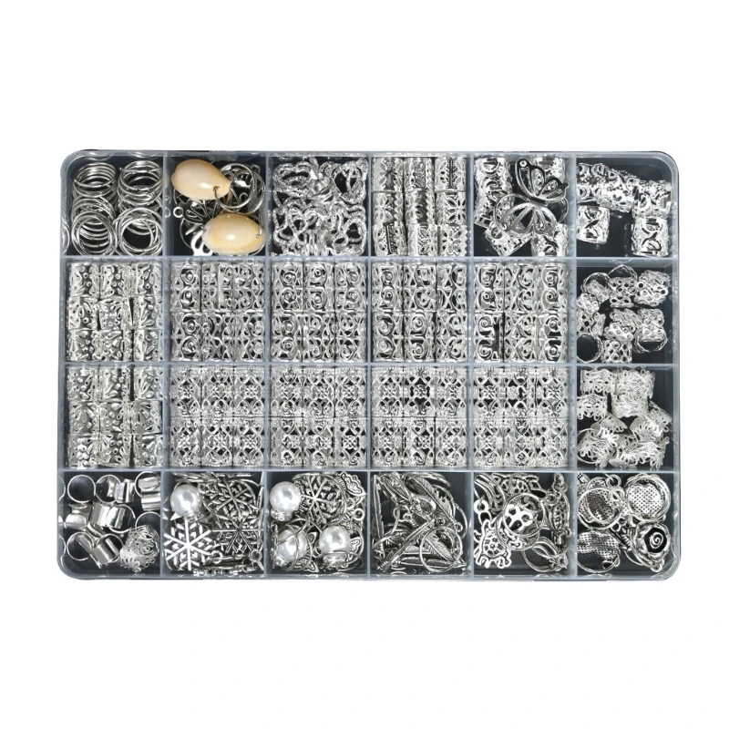 Змеиные бусины для дредов волос свободные катушки кольца украшения косы