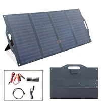 150w foldable portable etfe solar panel charger kit 12v for power station generator cell phone 12v car boat rv battery camper