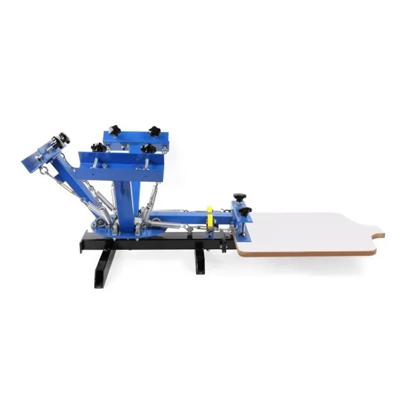 Машина для трафаретной печати 4 цвета 1 станция машина шелкографии регулируемые