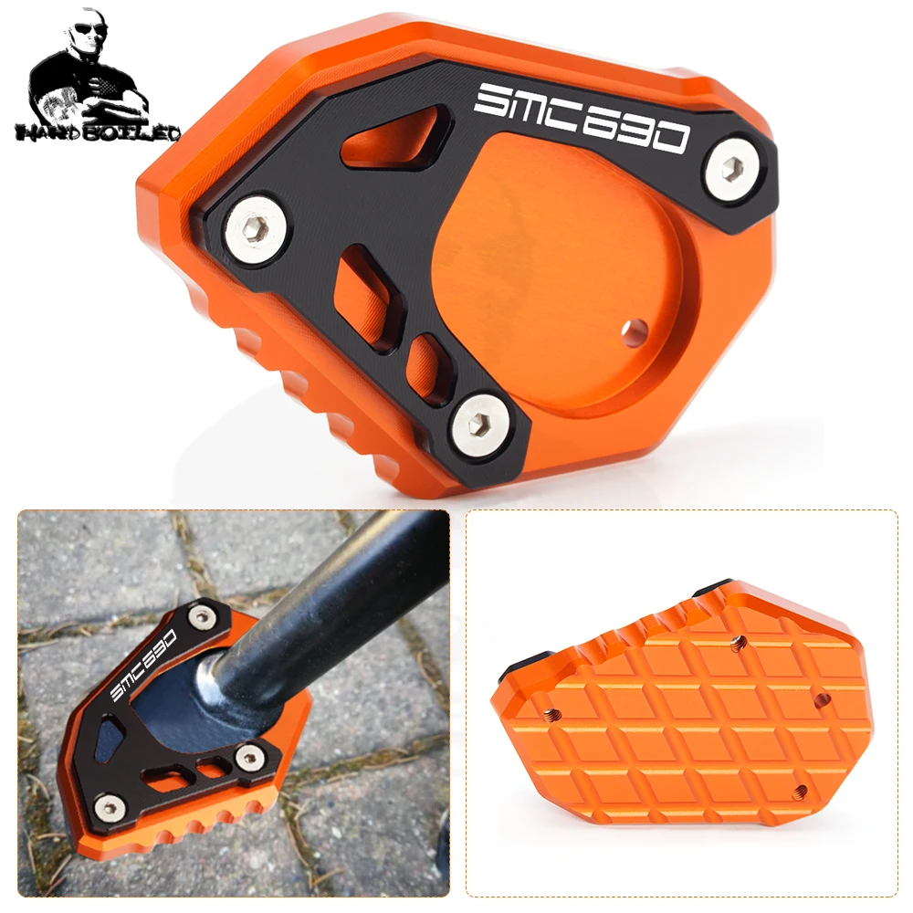 

Motorcycle CNC Aluminum Foot Side Stand Enlarge Extension Kickstand Plate Pad Support FOR KTM 690 SMC R 2019 2020 2021 2022