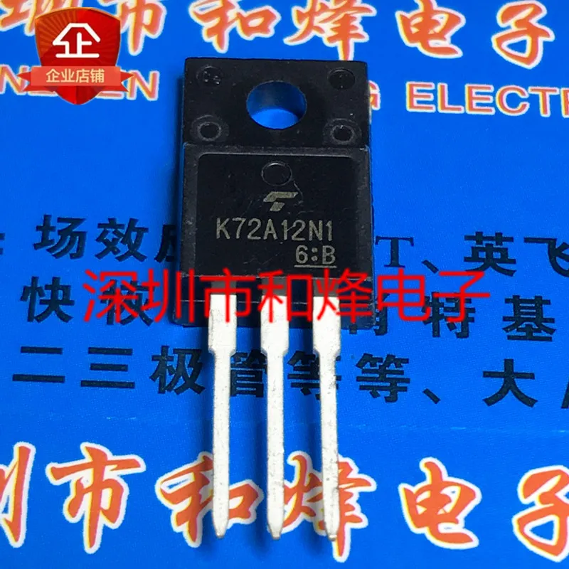 

30pcs original new K72A12N1 TK72A12N1 TO-220F 120V 72A