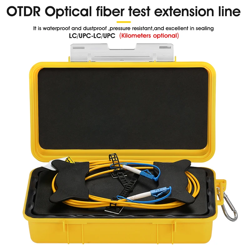 OTDR Optical Fiber Tester LC/UPC-LC/UPC Test Extension Cable Fiber Jumper Box 500M 1000M 2000M
