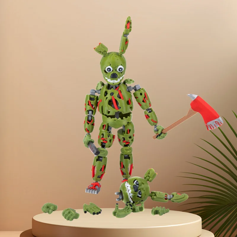 3D-печатная фигурка Five Nights At Harem 3 Springtrap T13, оригинальная подвижная коллекционная игрушка для фанатов, декор, подарок, в наличии (art.: 3920daa3baaa3) - 3920daa3baaa3