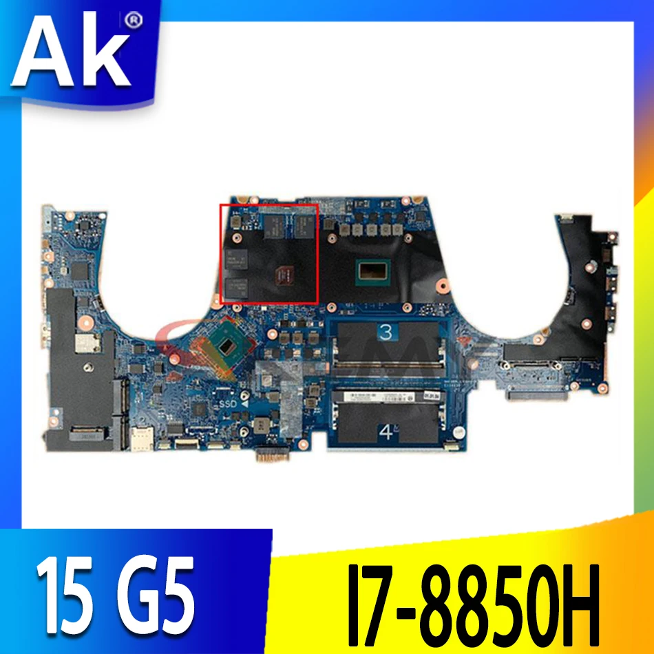 

FOR HP ZB15G5 ZBOOK 15 G5 SPS-MB DSC P2 4G-GPU I7-8850H CPU WIN laptop motherboard DA0XW2MBAG0 L28699-601
