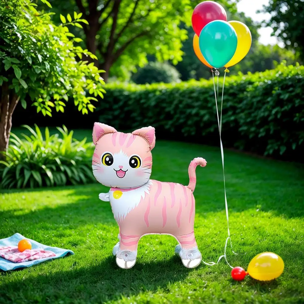 Фото Selfstand Lets Pawty, воздушные шары с прогулкими животными, шарики для домашних животных, счастливые воздушные шары, игрушки для собак, милые далматинцы, вечерние украшения для дня рождения V7g2 №3