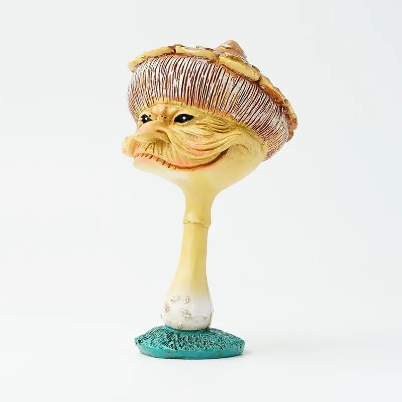 

Статуя гриба, садовые украшения, забавное искусственное лицо человека, наружные фигурки газона, миниатюрная садовая Фея двора St G9s2