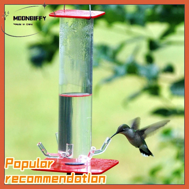 

2021 Bottle Hanging Hummingbird Feeder Pet Bird Outdoor Bird Supplies Outdoor Decor Yard Decoration