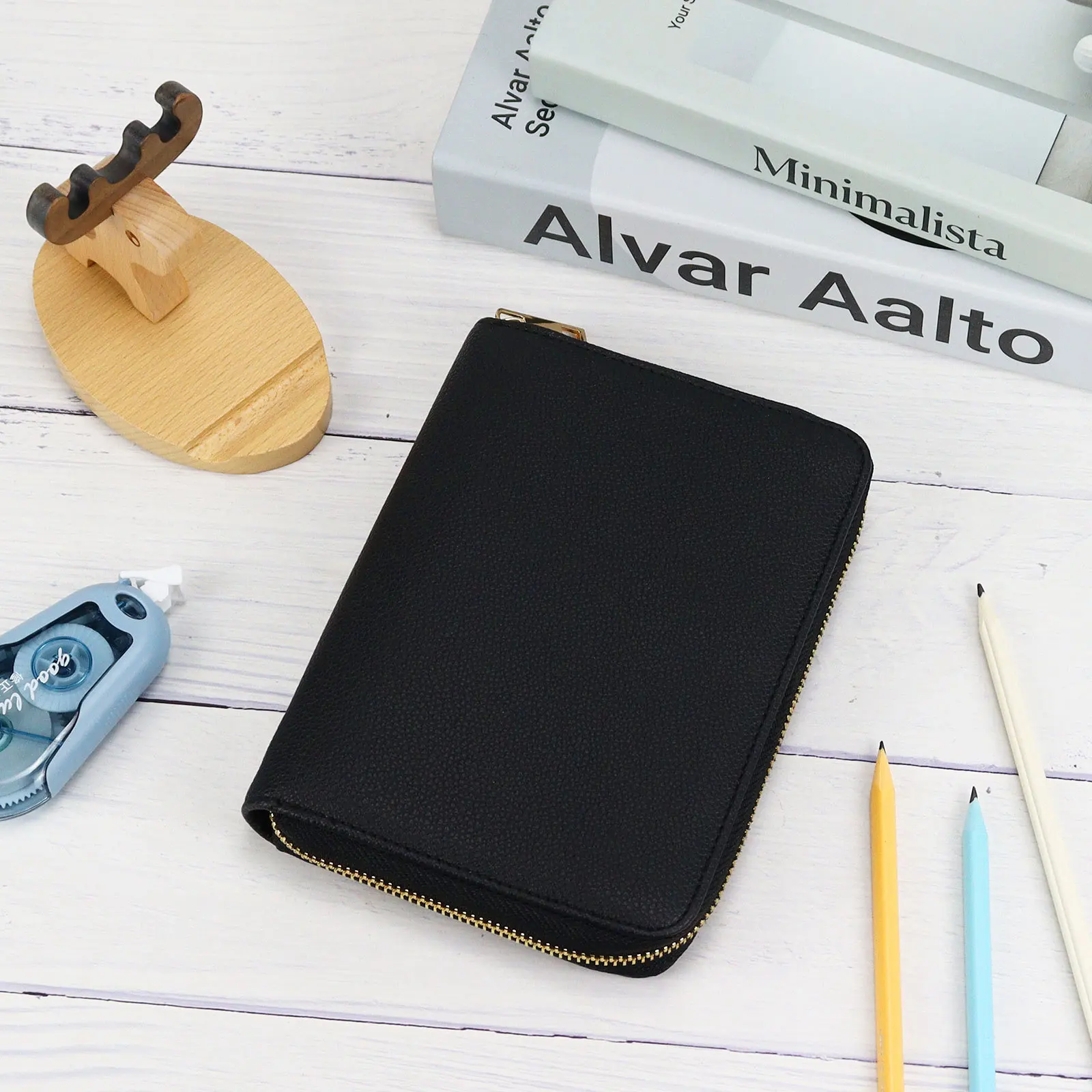 

A7 розовый, черный бюджетный конверт, кошелек, система конвертов, переплетная записка для составления бюджета и экономии денег, только обложка