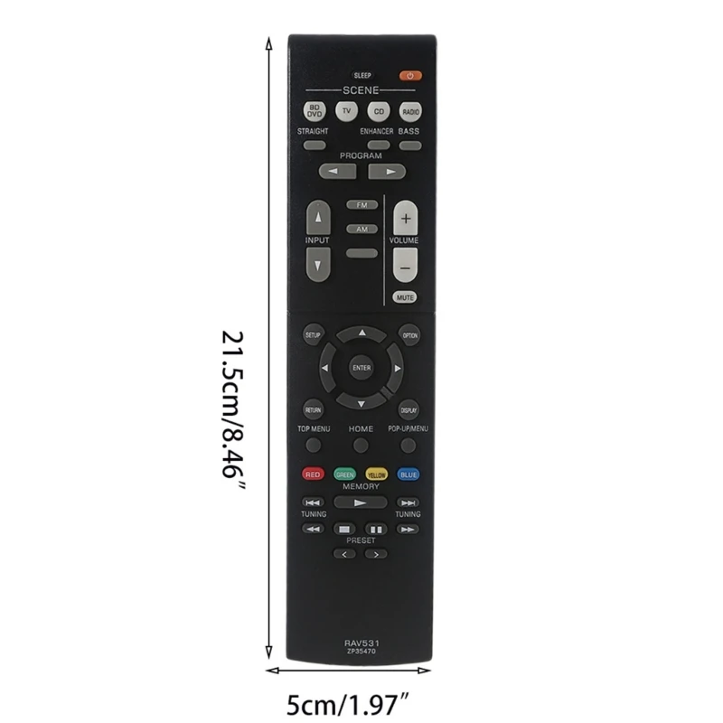 Заменен пульт дистанционного управления RAV531 ZP35470 для AV-ресивера Yamah 381-H. TR-3068 Пульт