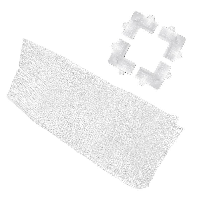 

Аквариумная сетка, прозрачная крышка для аквариума, сетка для воздушного экрана «сделай сам», легкая в установке