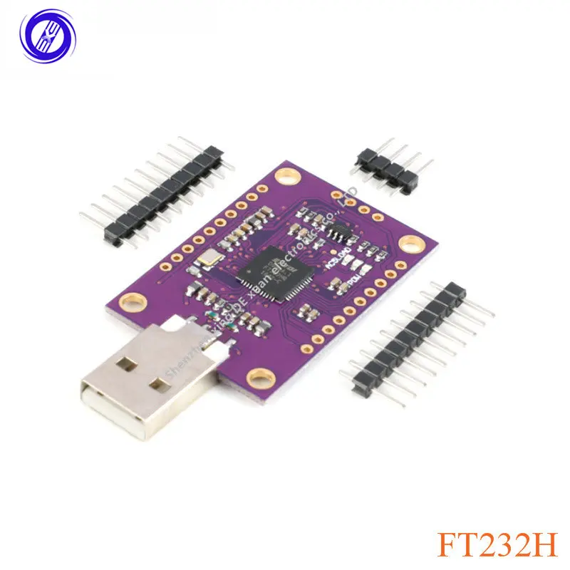 

1 шт. CJMCU FT232H USB к JTAG UART FIFO SPI I2C высокоскоростной Многофункциональный модуль последовательного порта FT232H