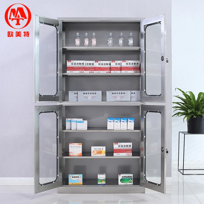 

Шкаф для инструментов из нержавеющей стали, шкаф для инструментов с двумя ведрами, для операционной, 304 шкафчик для западной медицины, шкаф д...