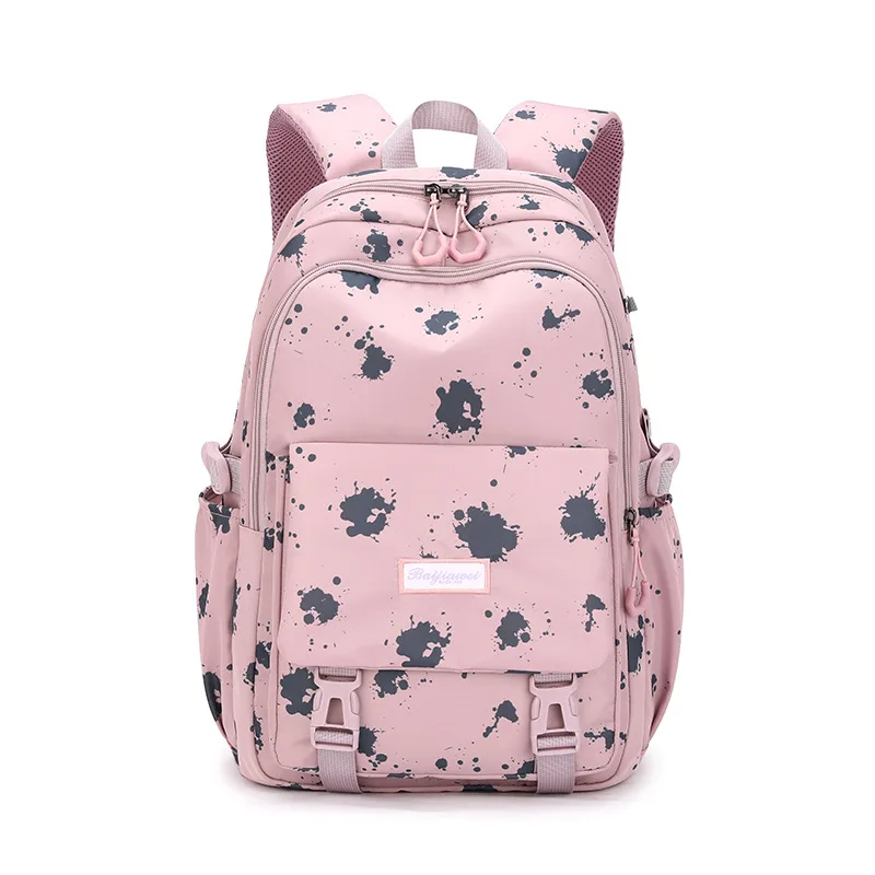Korean Fashion Schoolbag Female Middle School Student Junior High School Students College Backpack Children's Waterproof Comfort