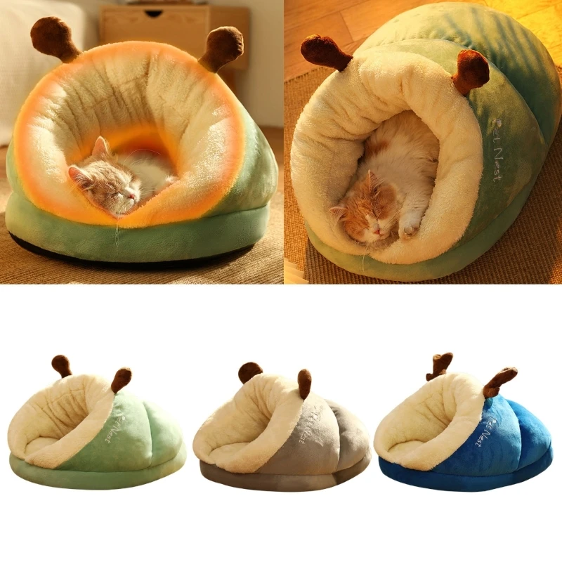 

Кровать для дома, стирающаяся в стиральной машине, кровати для домашних или маленьких собак, щенков, котят, кроликов, противоскользящая кров...