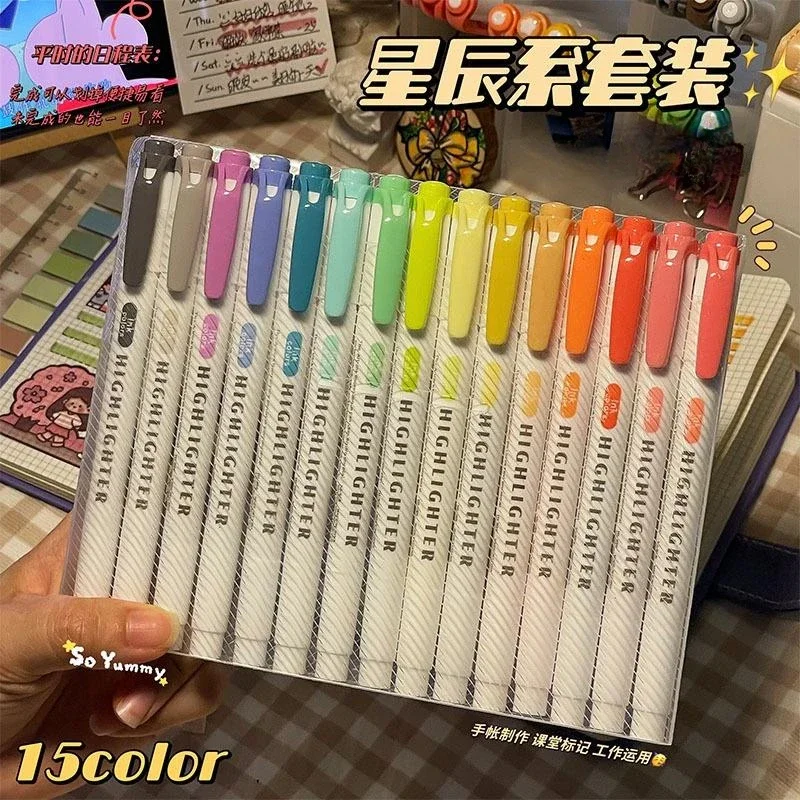 

Текстовыделители 15 штук