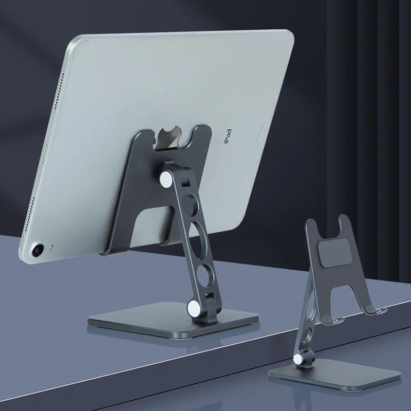 

Металлическая настольная подставка для IPhone, IPad, Xiaomi, Регулируемый Настольный держатель для планшета, универсальная настольная подставка дл...
