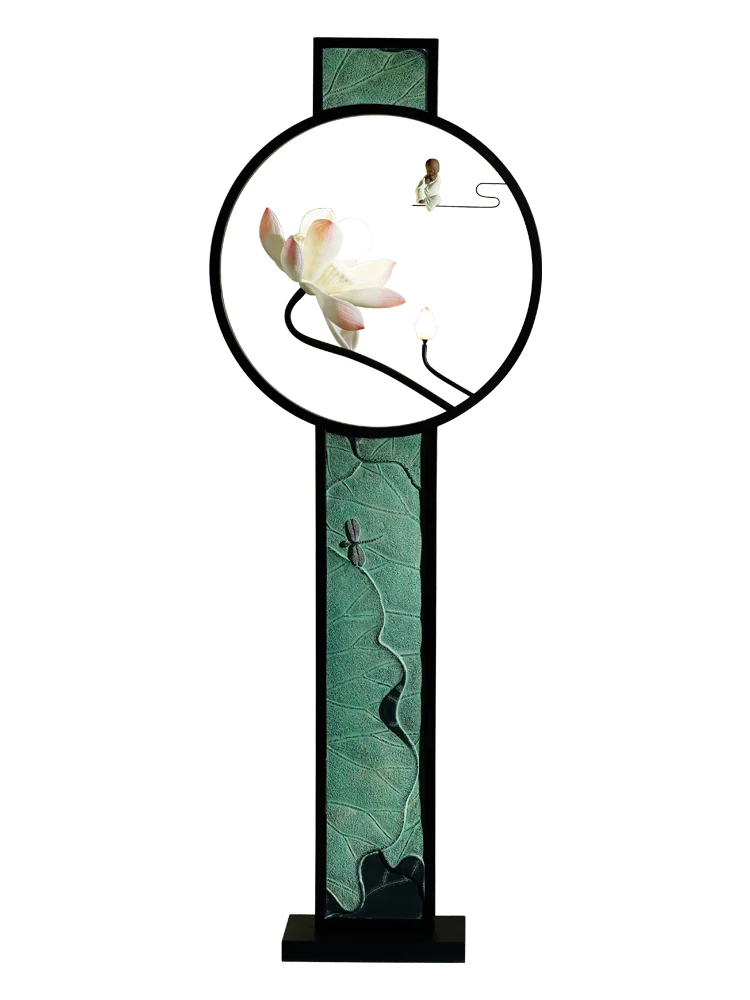 

FQ Modern New Chinese Lotus Floor Lamp