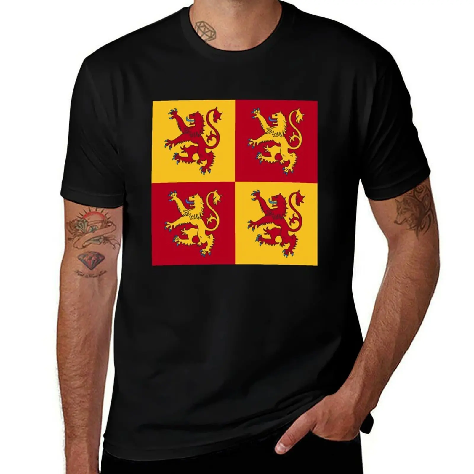 Фото Футболка Owain Glyndwr из мягкого хлопка, базовая модель. №1
