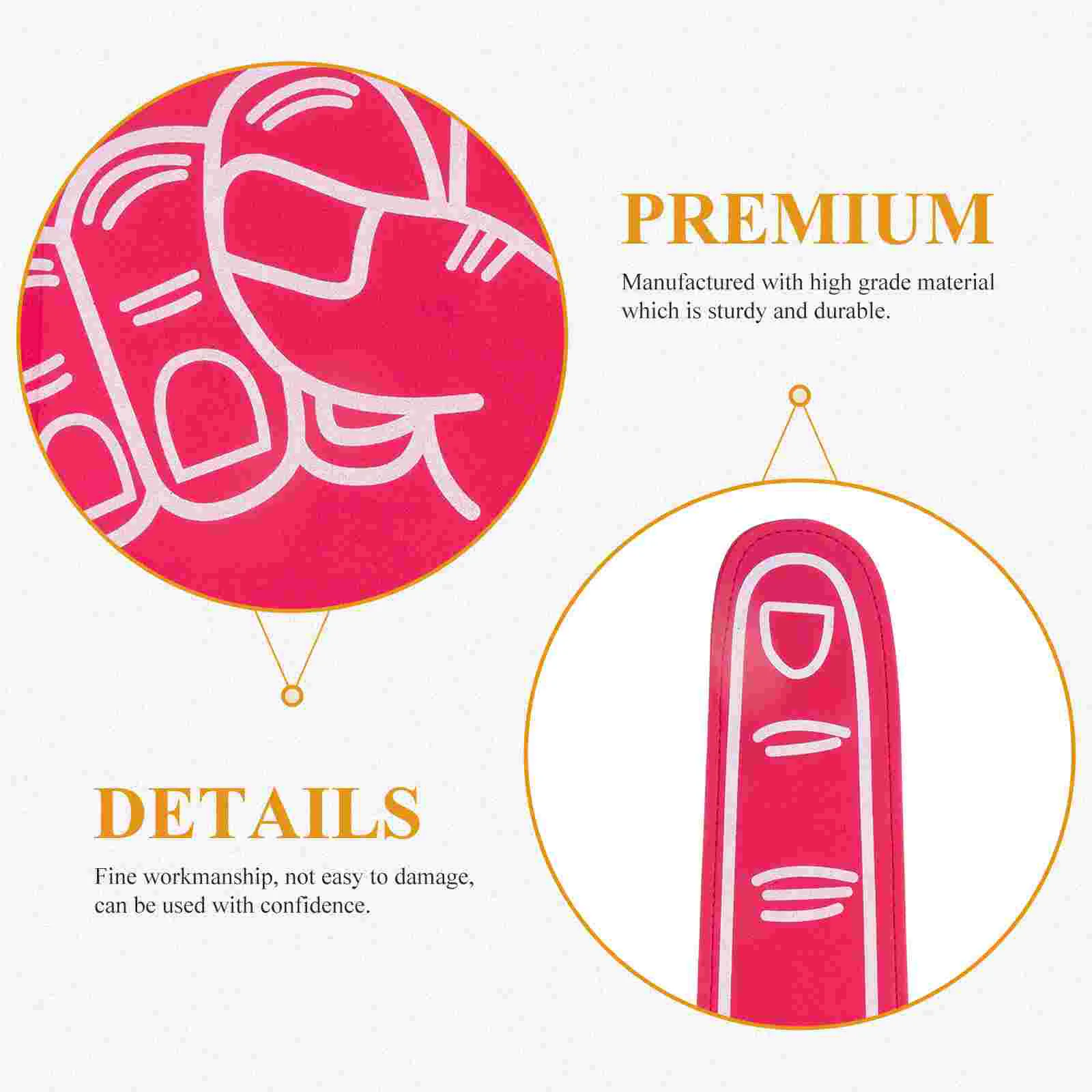 Гигантские пенопластовые пальцы надувные футбольные вещи для черлидинга