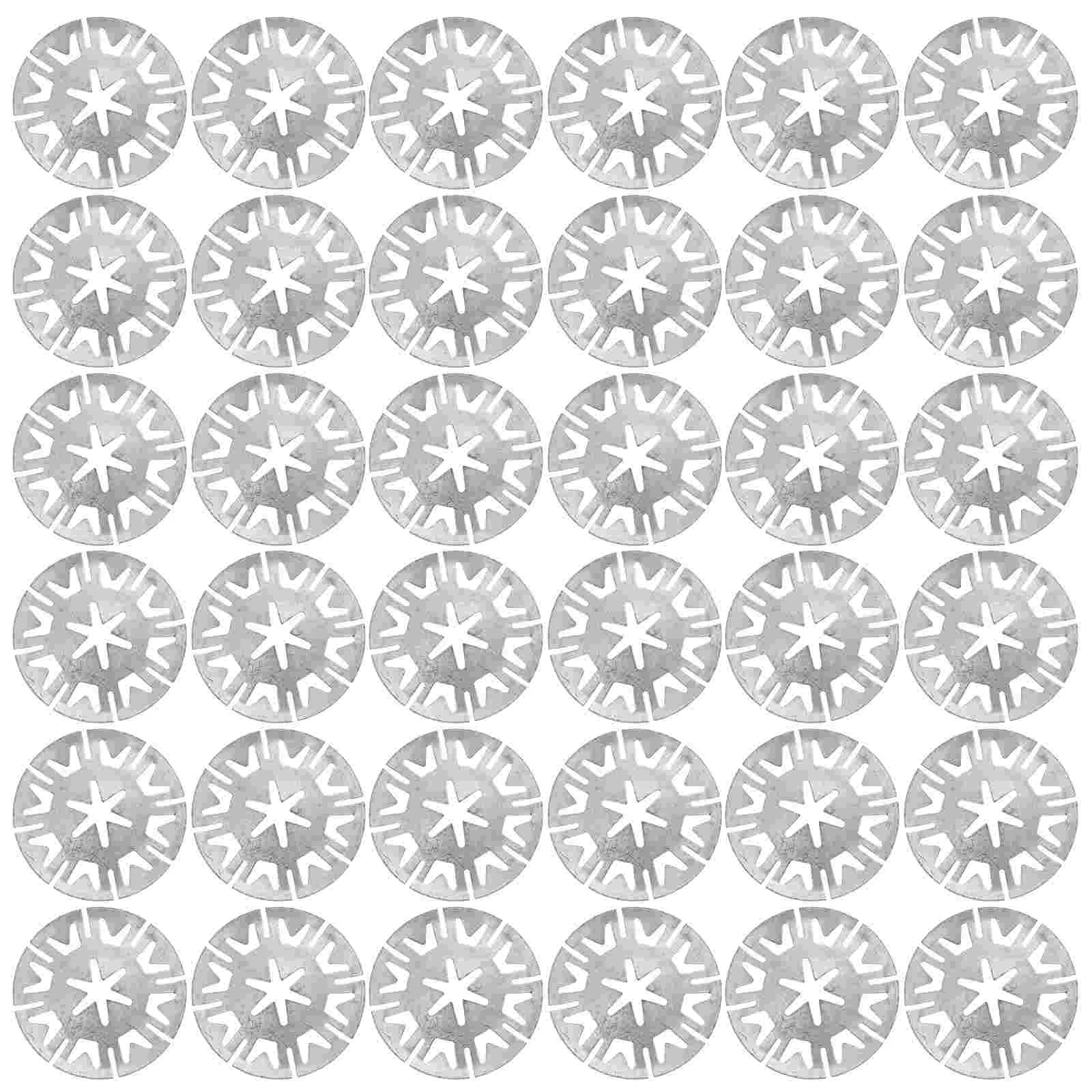 

100Pcs Car Cover Steel Clip Car Base Steel Sheet Small Steel Sheet Insulation Cotton Steel Piece Anti- Heat Steel Piece