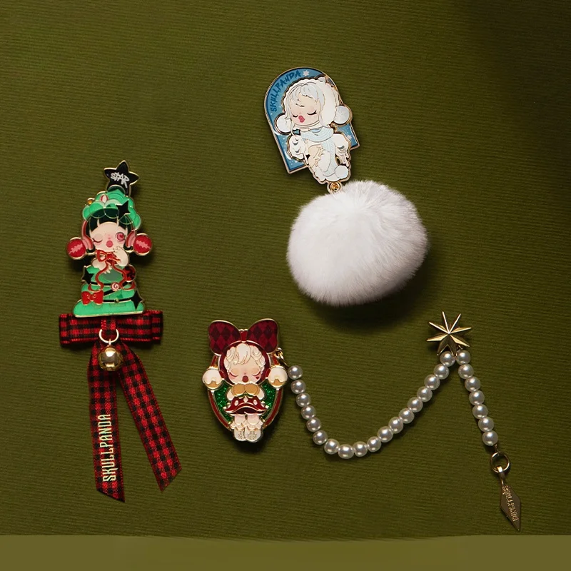 Подлинная слепая коробка Skullpanda Wish Time To Series Kawaii Кукла Тайная Модная сумка Подвеска