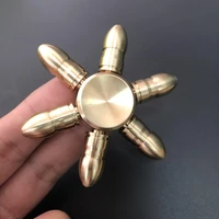new pure copper left wheel fidget spinner removable adult extractor toy rudder extractor toy