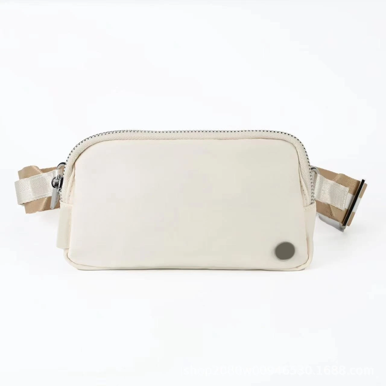 

Water-proof Crossbody Bag Lulu Women's Belt BagsMultifunctional Leisure Outdoor Sports Bag Metal LogoRunning Fitness Waistpack