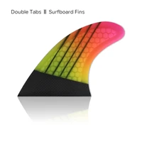 upsurf fcs 2 fin surf fins double tabs 2 fins honeycomb carbon tri set fin double tabs 2 ml high quality surfboard fins