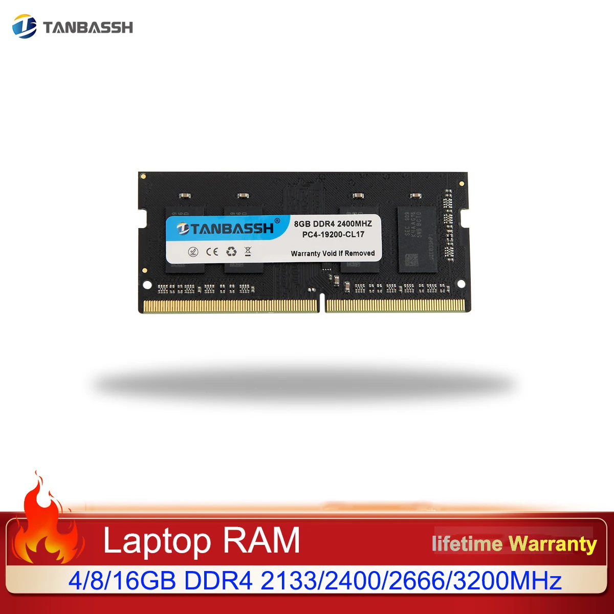 

Оперативная память для ноутбука TANBASSH DDR4 RAM 4 ГБ 8 ГБ 16 ГБ 2133 2400 2666 МГц ПК DIMM Ram s для Intel AMD все материнские платы