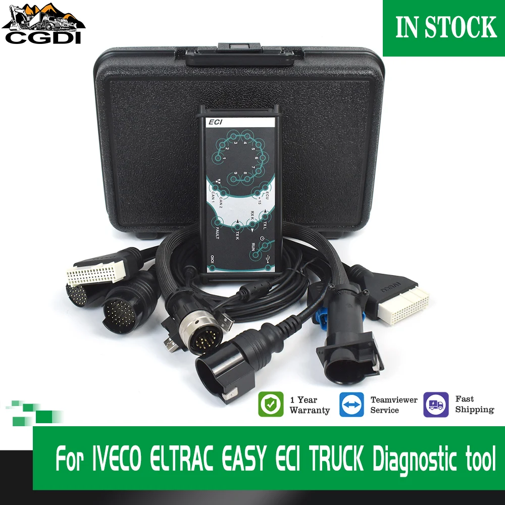 

Диагностический сканер для грузовика Eltrac для IVECO, простой диагностический интерфейс для детей