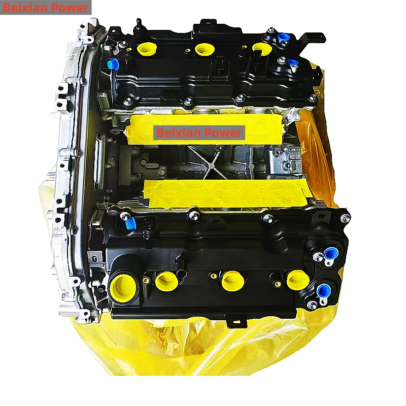 Фото Высококачественный двигатель VQ35 5 (3.5 л) в сборе (Long Block) для Nissan Teana, недорогой и качественный №1
