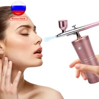 portable airbrush makeup cake for compressor kit air brush spray gun for art painting manicure craft spray model face steamer