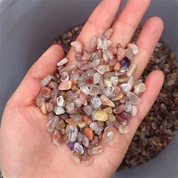 500g natural stone gravel mixed color hair crystal chip mineral tumbled rock quartz specimen gemstone home aquarium decoration