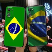 brazilian flag phone case for xiaomi mi 11 lite pro ultra 10s 9 8 mix 4 fold 10t 5g black cover silicone back prett