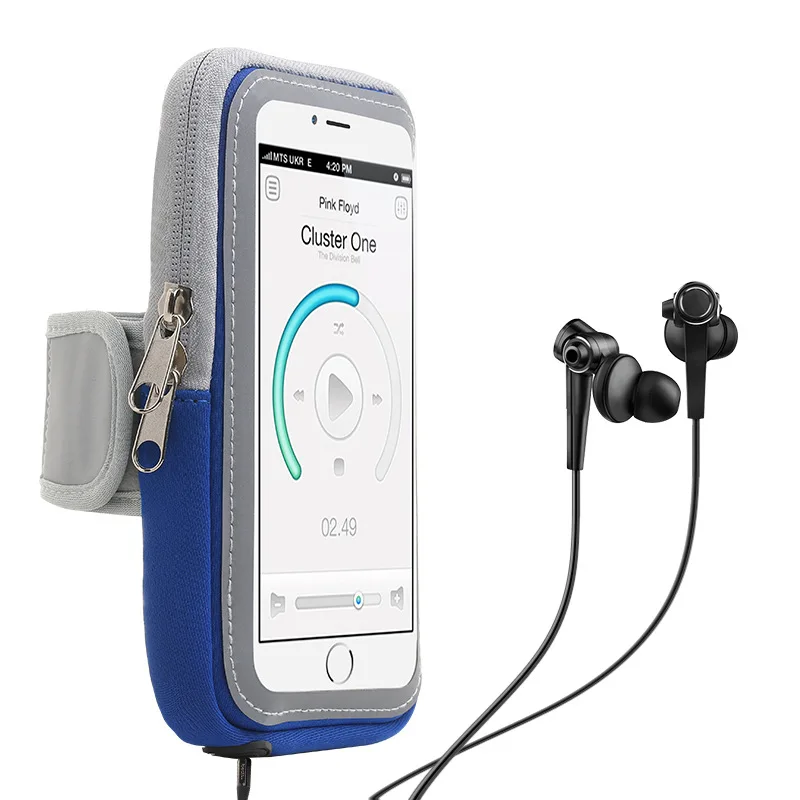 

Waterproof Sports Armband Phone Case for IPhone 13 Pro Max Samsung Huawei 6.5" 7.2" Universal Sport Phone Case Arm Band Running